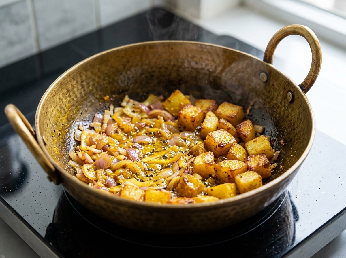 Sauté Onions and Turmeric