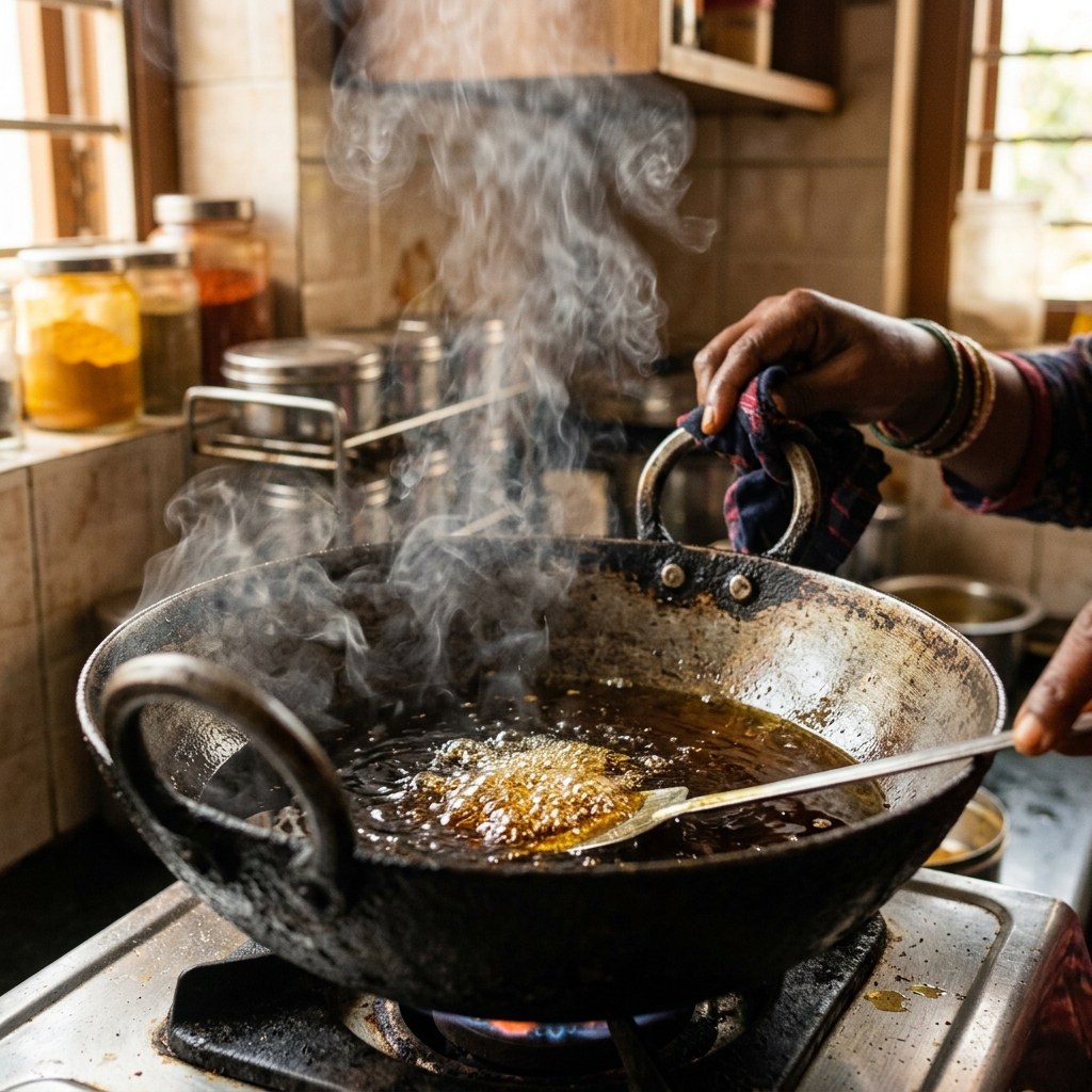 Heat Mustard Oil