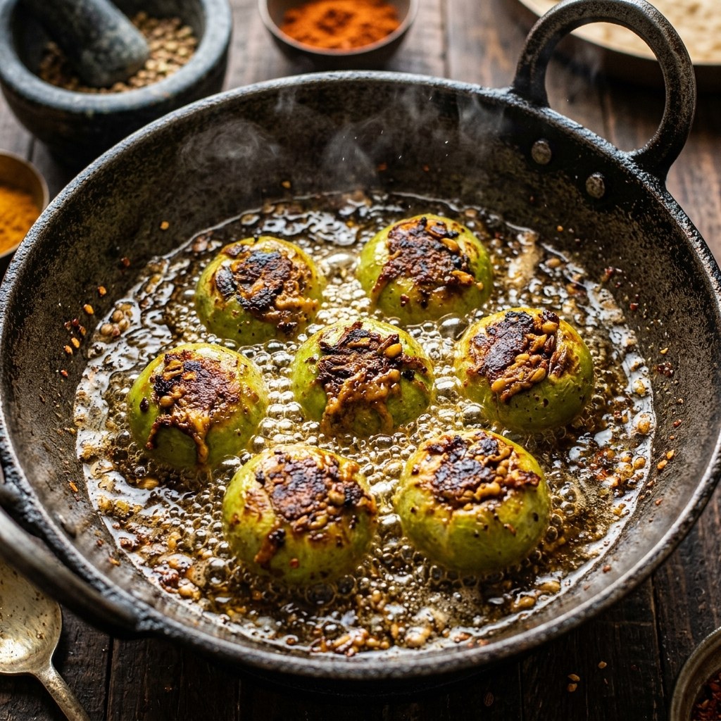 Sear in Hot Oil