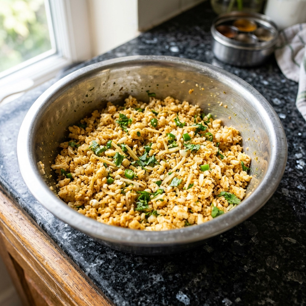 3. Mix the Fragrant Stuffing