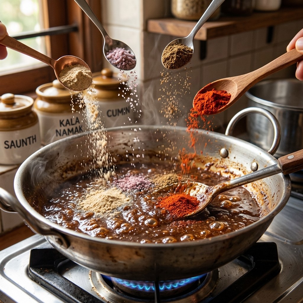 Add the Spices