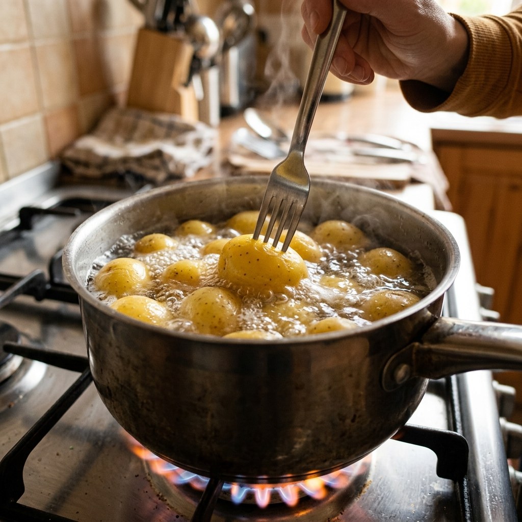 Boil the Potatoes
