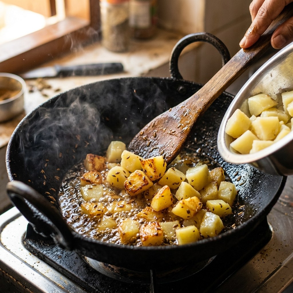 Toss in the Potatoes
