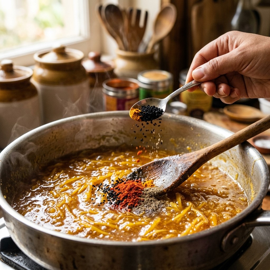 Add Basic Spices