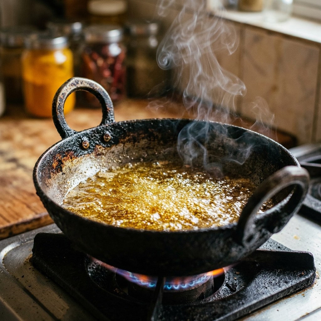 Heat Mustard Oil