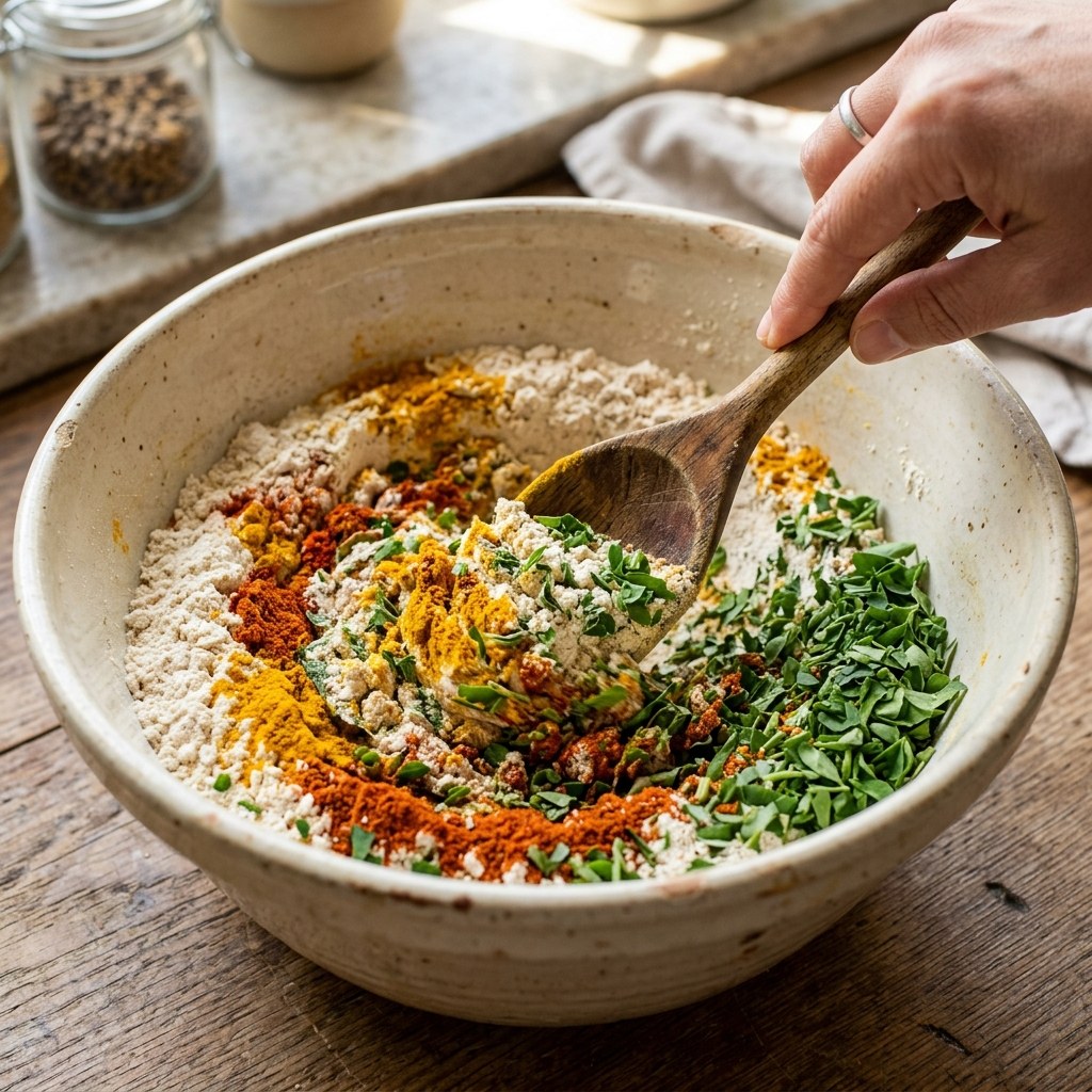 Mix Flour and Spices