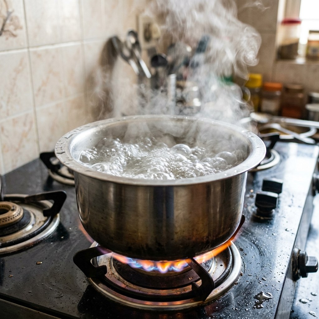 Bring Water to Rolling Boil