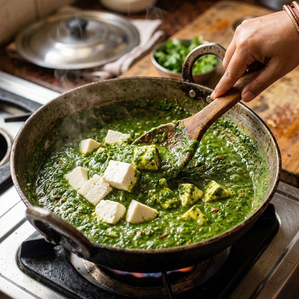 Add the Paneer
