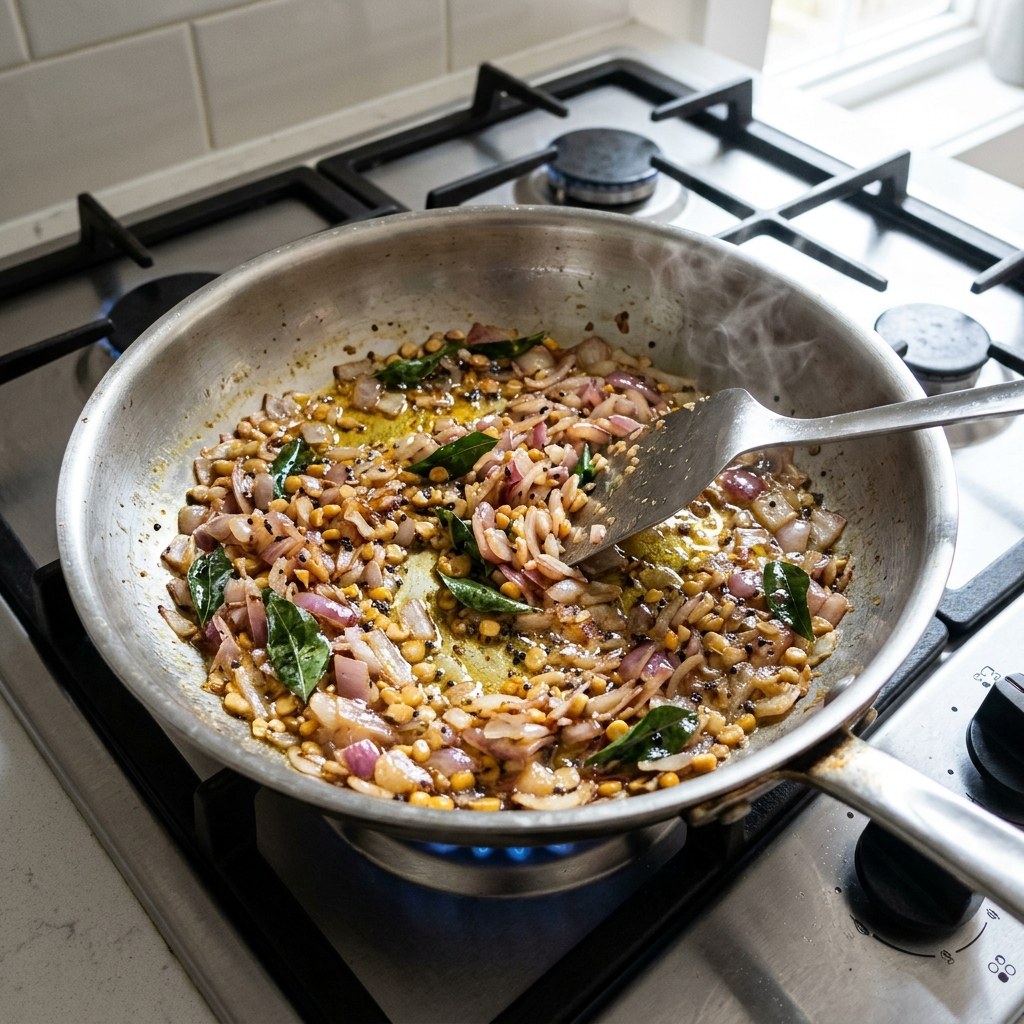Sauté Onions until Translucent & Soft