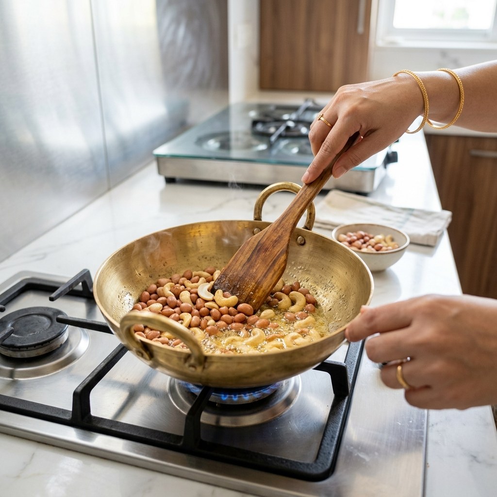 Roast Peanuts and Cashews